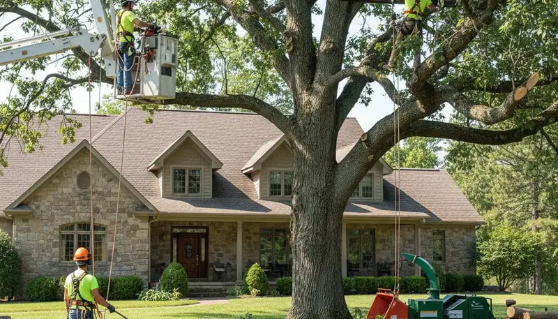 Seattle, WA tree service crew providing professional tree trimming and removal services