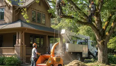Seattle, WA tree service crew providing professional tree trimming and removal services